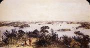 George French Angas The City and Harbour of Sydney china oil painting reproduction